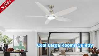 Ventilatore da soffitto LED DC da 60 pollici per ambienti di grandi dimensioni