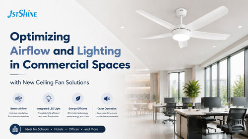 Ultimi blog aziendali su Optimizing Airflow and Lighting in Commercial Spaces with New Ceiling Fan Solutions