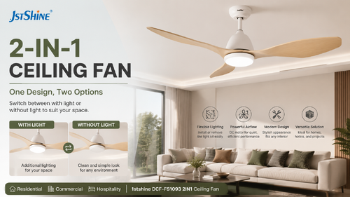 Ultimi blog aziendali su Ventilatori da soffitto 2-in-1: la soluzione di illuminazione flessibile per case moderne e progetti commerciali