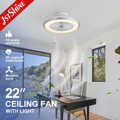 comprare 10- 1stshine Ventilatore di soffitto a LED con anello decorativo rimovibile e illuminazione dimmabile fabbricazione online