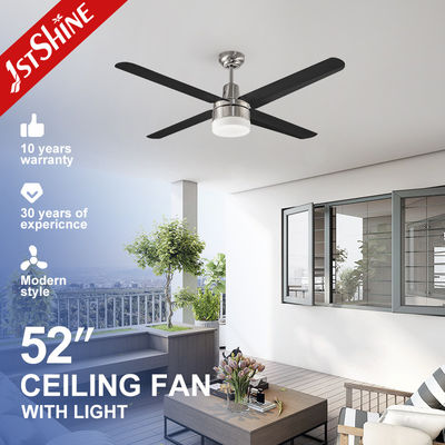 comprare SAA 52in 110V Ventilatore di soffitto LED moderno con lame metalliche fabbricazione online
