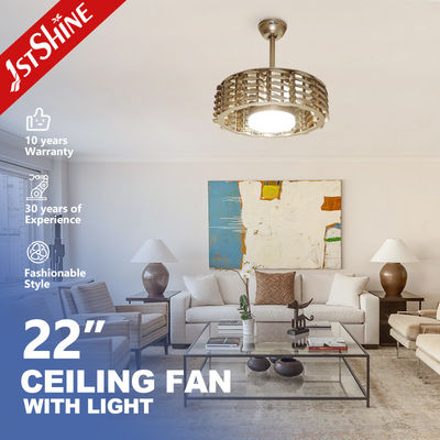 comprare 5 velocità motore a corrente continua senza lame ventilatore di soffitto a LED basso consumo energetico fabbricazione online
