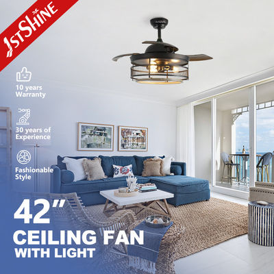 comprare Ventilatore di soffitto industriale, candelabro da gabbia d' epoca, ventilatore di soffitto fabbricazione online