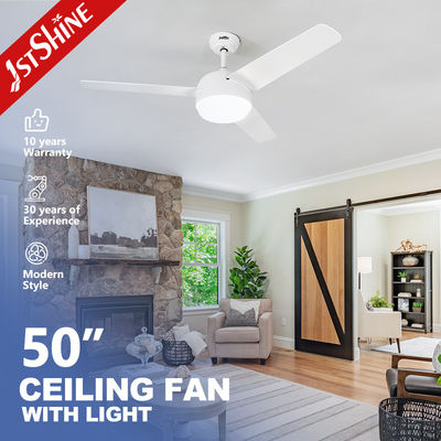 comprare 50 pollici 3 MDF blade 35W 5 velocità di controllo remoto Led soffitto ventilatore con luce fabbricazione online