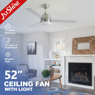 comprare Motore a corrente continua a sottile abbassamento di 220V Ventilatore di soffitto a LED moderno Mute 6 velocità fabbricazione online