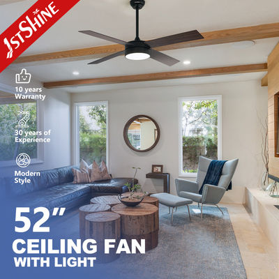 comprare Ventilatore di soffitto a LED a 3 colori elettrico semplice con motore a corrente continua tipo a corrente continua e telecomando fabbricazione online