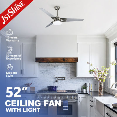 comprare Legno compensato Modern LED soffitto ventilatore 52 pollici AC Motor Home Utilizzando fabbricazione online