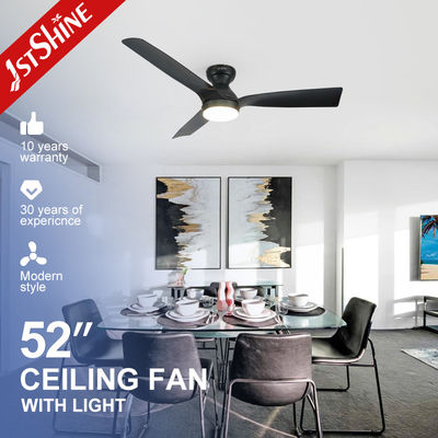 comprare 6 velocità ventilatore da soffitto decorativo a controllo remoto, lame Mdf ventilatore da soffitto in plastica nera fabbricazione online