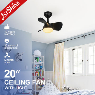 comprare LED Light piccolo ventilatore di soffitto decorativo silenzioso motore a corrente continua per stanze piccole fabbricazione online
