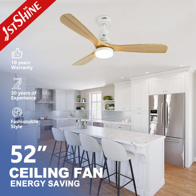 comprare Fonte di luce a LED Lame di legno Ventilatore di soffitto a distanza intelligente opzionale per ufficio domestico fabbricazione online