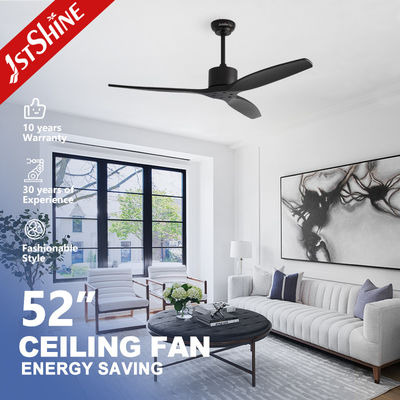 comprare Ventilatore di soffitto in legno massello elegante e elegante alimentato da un motore a corrente continua con telecomando fabbricazione online