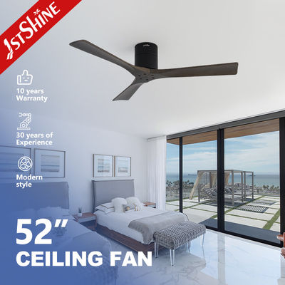 comprare Ventilatore di soffitto a lame di legno da 52 pollici con telecomando a motore a corrente continua ad alta velocità fabbricazione online
