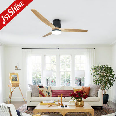 Buon prezzo Il ventilatore da soffitto principale con telecomando, 52 pollici arrossisce il montaggio del motore calmo di CC in linea