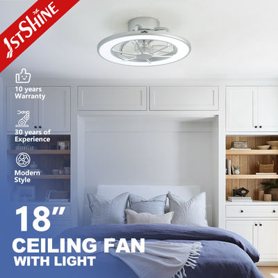 Buon prezzo 6 velocità ventilatore di soffitto regolabile lame nascoste telecomando LED sorgente luminosa 1stshine in linea