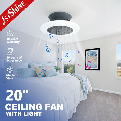 Fannolo di soffitto a LED a stella per motore stile di design moderno TUYA App Control