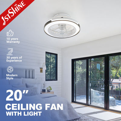 Supporto Dimmer Sì 1stshine Ventilatore di soffitto a LED Bianco per un'installazione facile in camera da letto
