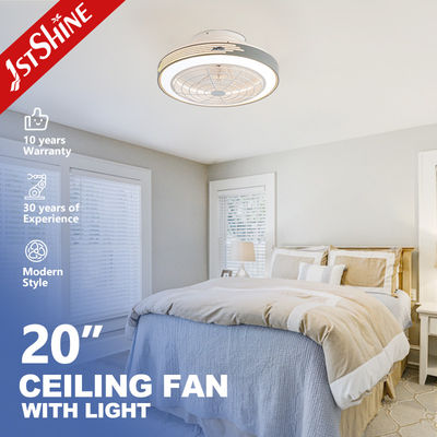 Motore a corrente continua di tipo 1stshine ventilatore di soffitto a LED con energia luminosa dimmabile e contemporanea