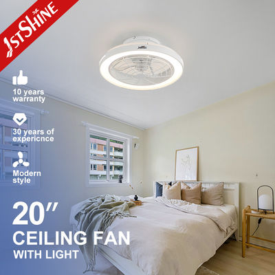 Home Office Ventilatore di soffitto a LED con supporto più scuro e basso consumo energetico 6 velocità