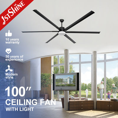 Home Hotel Office Ventilatore di soffitto da 100 pollici con lampada a LED e telecomando da 1stshine