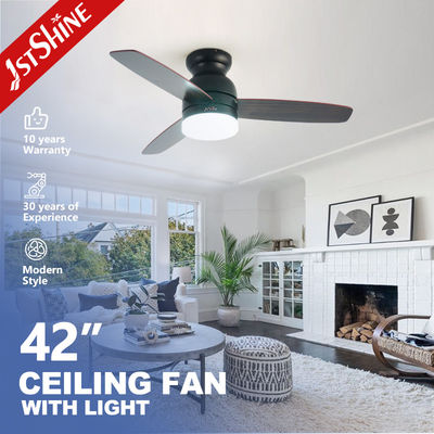 Lampi reversibili 42 pollici MDF Ventilatore di soffitto a motore a corrente continua con sorgente luminosa a LED