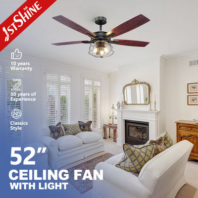 1° ventilatore di soffitto con lame di legno MDF e controllo remoto