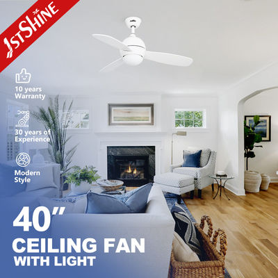 1stshine Ventilatore di soffitto ad alta velocità a motore a corrente continua con telecomando e luce LED