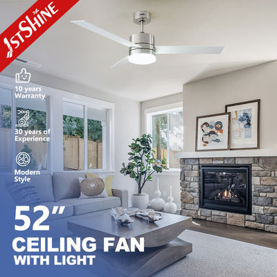 Buon prezzo Ventilatore di soffitto di design moderno ad alto flusso d'aria con luce e lame MDF in colori OEM in linea