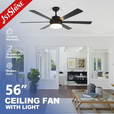 Buon prezzo motore economizzatore d'energia di CC LED del ventilatore da soffitto moderno silenzioso a 56 pollici di 35w in linea