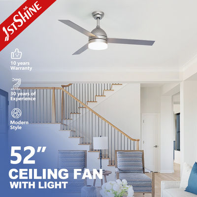 Controllo remoto 52 pollici LED ventilatori di soffitto camera da letto con colori multicolori e risparmio energetico
