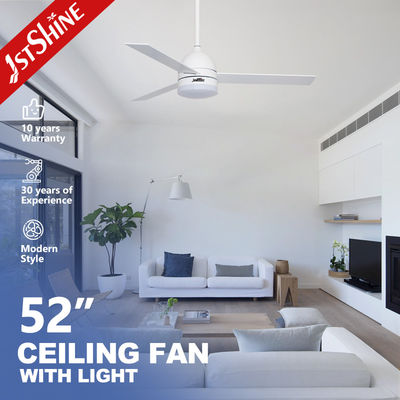 Ventilatore da soffitto multicolore da 52 pollici con telecomando e funzione di luce a LED