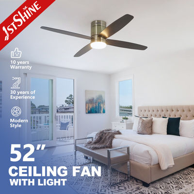 1stshine Antico ottone colore LED ventilatore del soffitto con stile vintage remoto e vento naturale