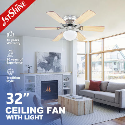 Buon prezzo 1stshine 32 pollici soffitto ventilatore luce con 6 lame MDF e il telecomando 10 anni di motore in linea