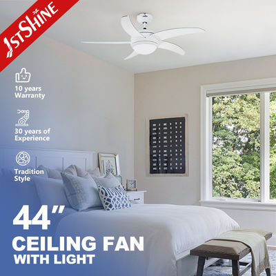 44 pollici 5 velocità di controllo remoto DC soffitto ventilatore con 5 lame MDF in colori Mulit / OEM