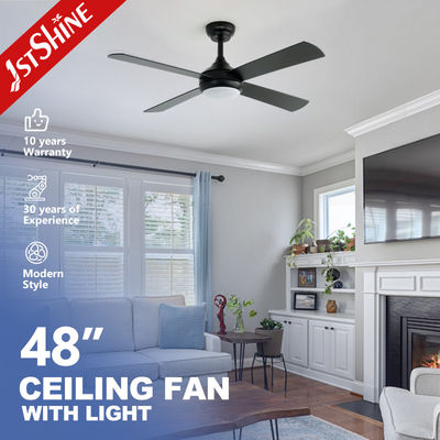 Finitura nera ODM Dimensione 3 colori LED Ventilatore di soffitto dimmabile con ingresso 110-240V/50Hz-60Hz