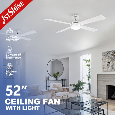 Moderno design Home Office LED ventilatore del soffitto con lame MDF e luce a controllo remoto ODM