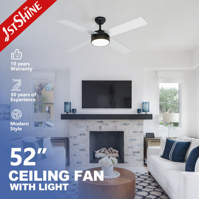Ventilatore di soffitto a LED a bassa rumorosità a distanza con lame in MDF