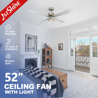 Illuminazione moderna del soggiorno Ventilatore di soffitto intelligente con scelta a 3 velocità e telecomando