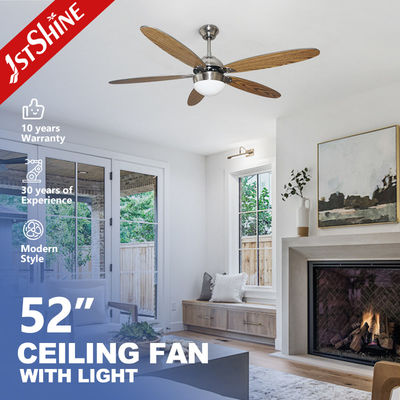 230V AC Motor Indoor 5 MDF Blades LED Ventilatore di soffitto