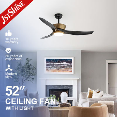 Ventilatore di soffitto a LED da remoto Modenr 64 pollici silenzioso Motore a corrente continua ad alta velocità