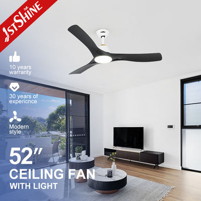 3 ABS Blade Motore DC Silenzioso Ventilatore di soffitto a LED ad alta velocità con luce