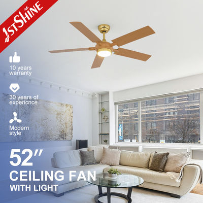 52 pollici di controllo remoto dell' app Led soffitto ventilatore grande flusso d' aria Abs lama 18w luce