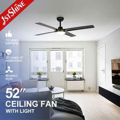 Ventilatore di soffitto ABS a motore DC a risparmio energetico con temperatura di colore 4000K e design elegante
