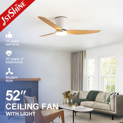 Legno leggero lame di plastica ventilatore di soffitto telecomando scarico montaggio silenzioso motore DC
