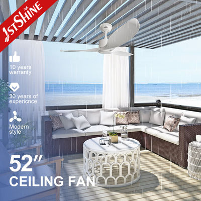 Famiglia 3 lame ABS IP44 esterni anti-UV Ventilatore di soffitto a controllo remoto durevole con timer