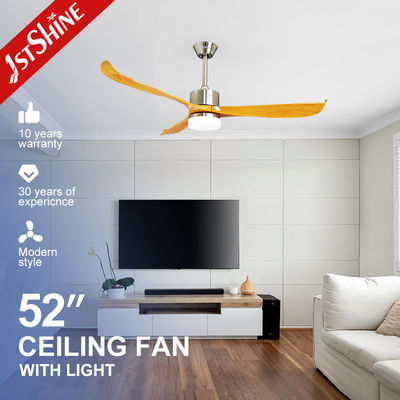 5 velocità 220V Ventilatore di soffitto in legno di plastica Motore a corrente continua ad alta efficienza energetica