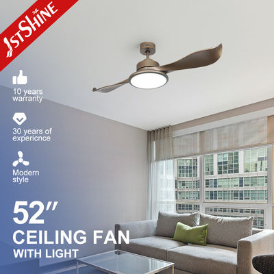 Cambiamento di colore grande flusso d'aria LED luce soffitto ventilatore basso rumore 2 lame