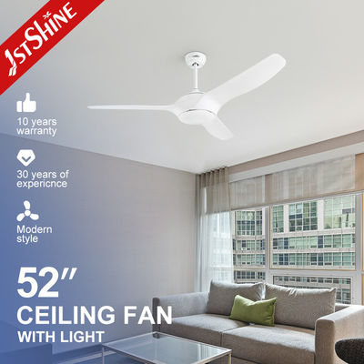 52 pollici 1stshine Ceiling Fan Light con 3 lame in legno ABS e tipo di interruttore APP / WIFI