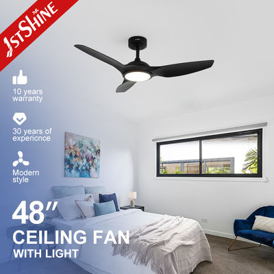 Ventilatore di soffitto ABS da 48 pollici con basso rumore e illuminazione a LED 35W
