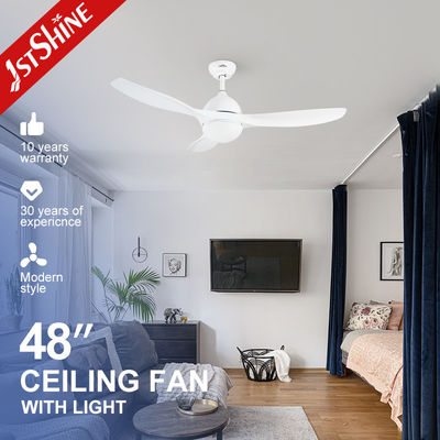 Buon prezzo Ventilatore da soffitto a LED con telecomando a 6 velocità, motore CC 220V, 1stshine White, certificato CCC, per casa e ufficio in linea