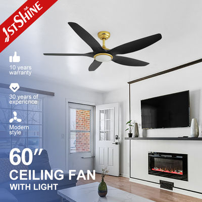 Migliora il tuo spazio con un ventilatore da soffitto a LED da 60 pollici e un'illuminazione a tre colori dimmabile